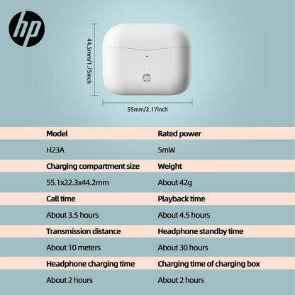 AURICULARES HP 100% INALAMBRICOS PARA TU DIA A DIA